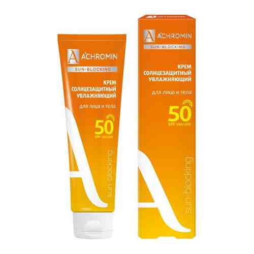 Achromin ® Крем солнцезащитный Экстра-защита для лица и тела SPF 50, 100 мл