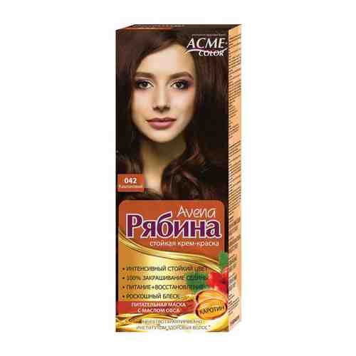 Acme Color Avena Рябина стойкая крем-краска для волос, 042 каштановый