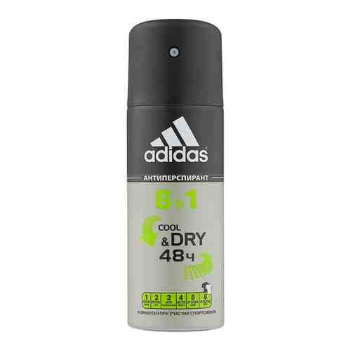 Adidas Мужской Cool&Dry 6 в 1 Антиперспирант-спрей (spray) 150мл