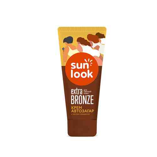 Автозагар для лица и тела SUN LOOK Extra Bronze для светлой кожи 75 мл арт. 125492