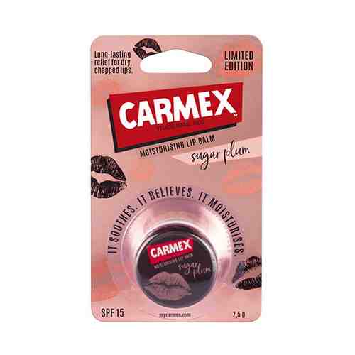 Бальзам для губ CARMEX САХАРНАЯ СЛИВА SPF 15 7, 5 г арт. 175634