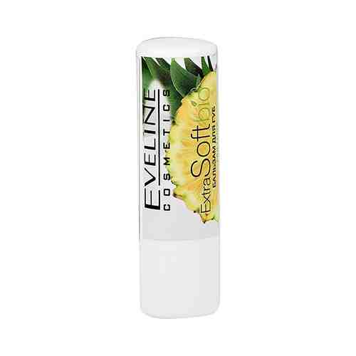 Бальзам для губ EVELINE EXTRA SOFT BIO со вкусом ананаса 4,5 г арт. 204528