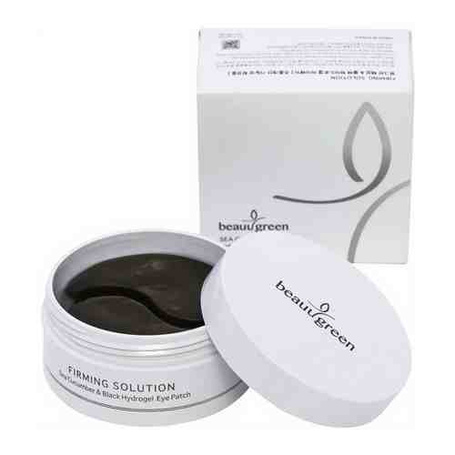 BEAUUGREEN Sea Cucumber & Black Hydro-Gel Eye Patch Патчи для глаз, 60 шт