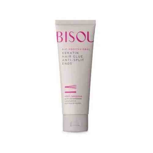 Bisou, Клей-сыворотка для секущихся кончиков волос KERATIN HAIR GLUE ANTI-SPLIT ENDS, 100 мл