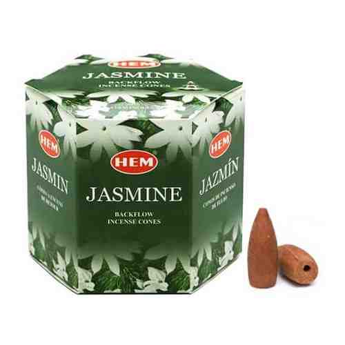 Благовония HEM пуля Жасмин Jasmine упаковка 40 шт стелющий дым
