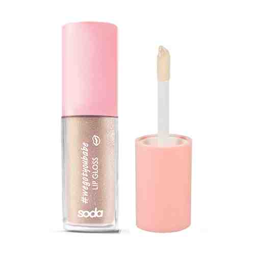 Блеск для губ SODA GLITTER LIPGLOSS тон 101 golden crown арт. 203217