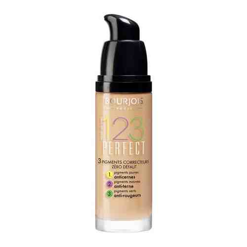 Bourjois Тональный крем 123 Perfect, 30 мл, оттенок: 55 Dark beige