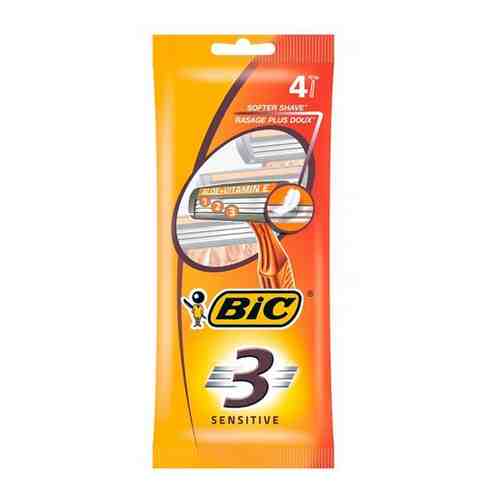 Бритвенный станок Bic 3 Sensitive, 8 шт.