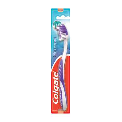 COLGATE Массажер зубная щетка для здоровья десен, мягкая, синяя