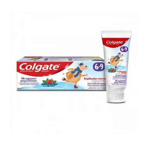 Colgate-Palmolive Colgate 6-9 Клубника-мята детская зубная паста с фторидом 60 мл