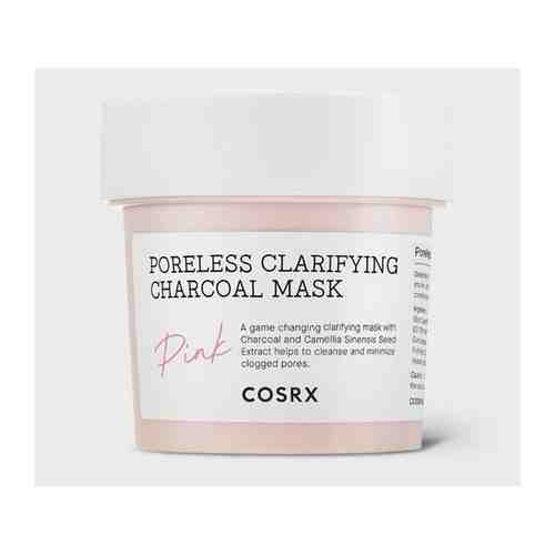 Cosrx Очищающая маска для сужения пор с углем Poreless Clarifying Charcoal Mask Pink, 110 г