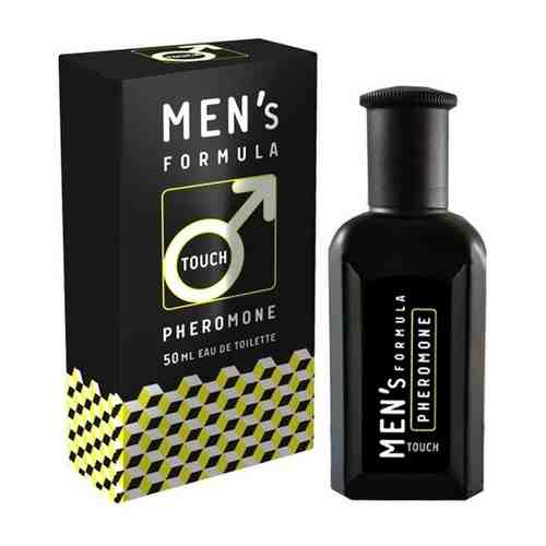 Delta PARFUM Туалетная вода мужская Men's Formula Touch с феромонами, 50 мл