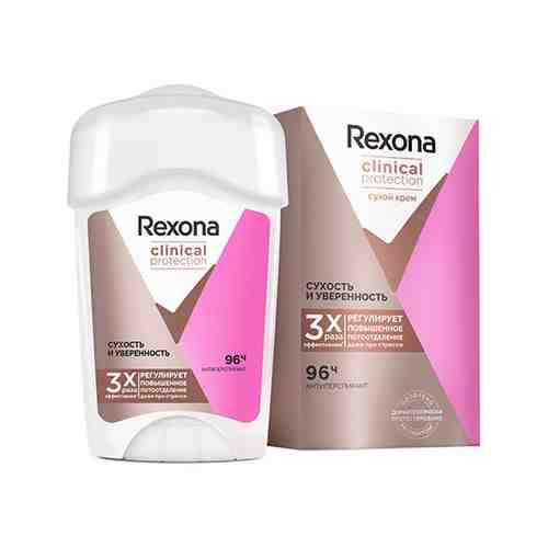 Део-стик жен. REXONA CLINICAL PROTECTION Сухость и уверенность 45 мл арт. 201354