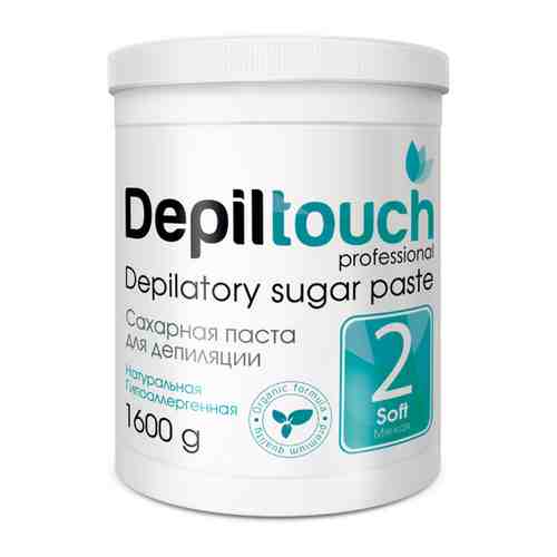 Depiltouch Professional Depilatory Sugar Paste Soft - Сахарная паста для депиляции №2 мягкая 1600 гр