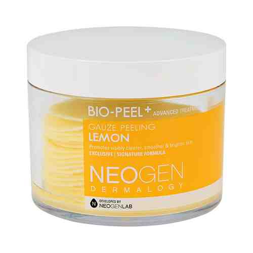 Диски для лица NEOGEN BIO-PEEL+ отшелушивающие с экстрактом лимона 30 шт арт. 171769