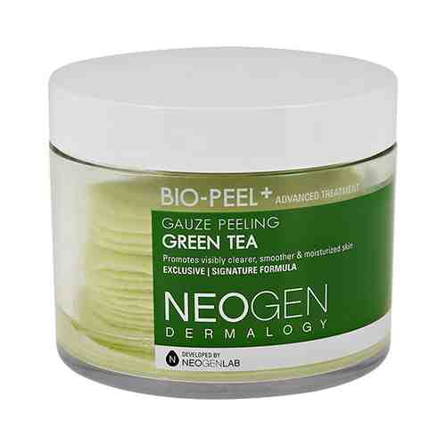 Диски для лица NEOGEN BIO-PEEL+ отшелушивающие с экстрактом зеленого чая 30 шт арт. 171770