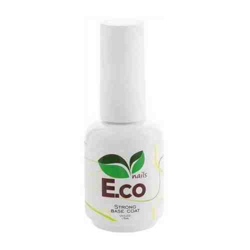 E.co Nails, Strong Base Coat - базовое покрытие для гель-лака (№00 прозрачное), 50 гр