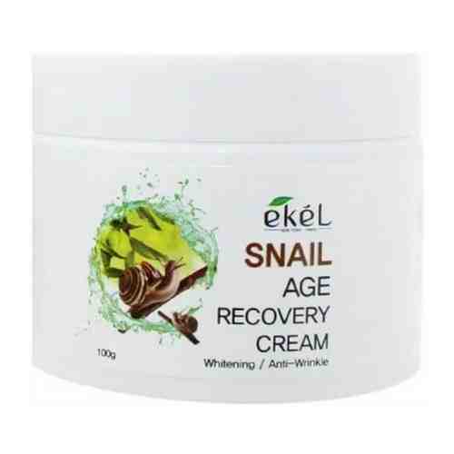 Ekel Крем для лица с муцином улитки / Age Recovery Cream Snail, 100 мл