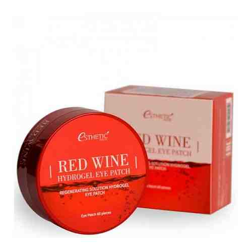 ESTHETIC HOUSE RED WINE HYDROGEL EYEPATCH Гидрогелевые патчи, 60шт