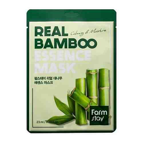 FarmStay Тканевая маска для лица с экстрактом бамбука Real Bamboo Essence Mask 23 мл