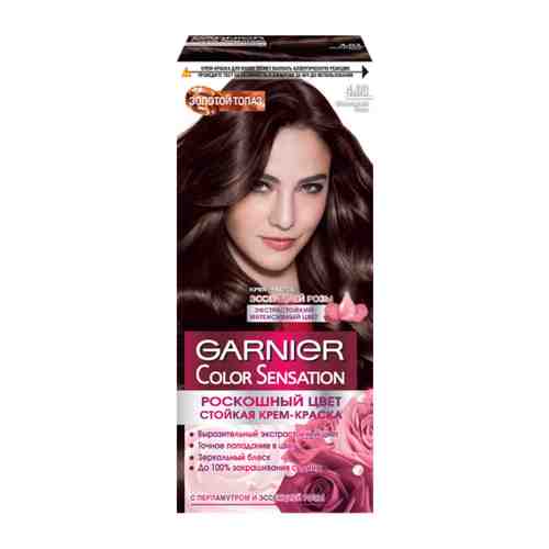 GARNIER Color Sensation Золотой Топаз стойкая крем-краска для волос, 5.32 Каштановый топаз