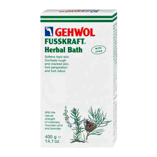 Gehwol Fusskraft Herbal Bath - Геволь Фусскрафт Травяная ванна, 10 пакетиков -