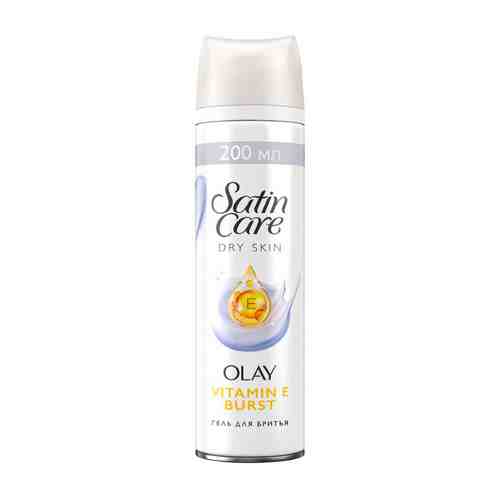 Гель для бритья GILLETTE SATIN CARE OLAY Vitamin E Burst 200 мл арт. 129742