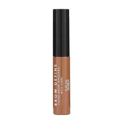 Гель для бровей MUA Make Up Academy с фиброй BROW DEFINE TINTED BROW MASCARA FIBRE MID BROWN 5мл