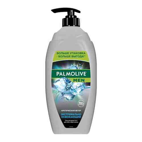 Гель для душа и шампунь Palmolive Men Арктический ветер, 250 мл