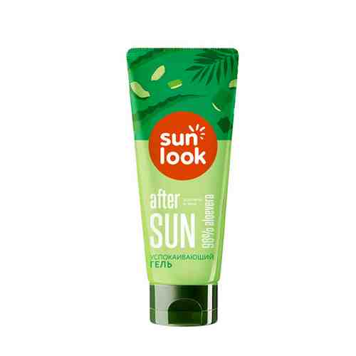 Гель для лица и тела SUN LOOK успокаивающий с алоэ после загара 150 г арт. 109334