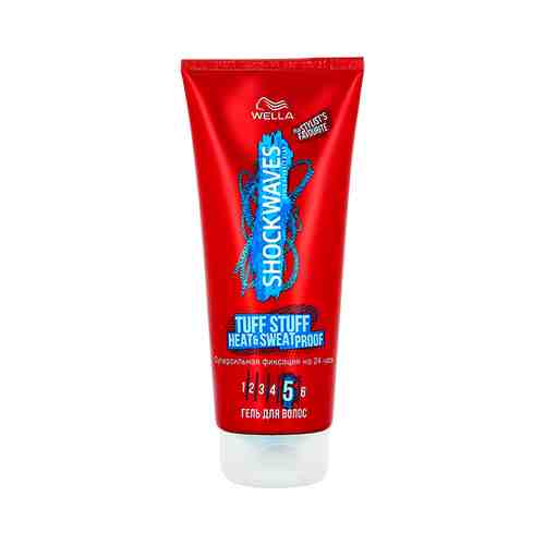 Гель для волос WELLA SHOCKWAVES Tuff stuff heat & Sweat proof 200 мл арт. 159441