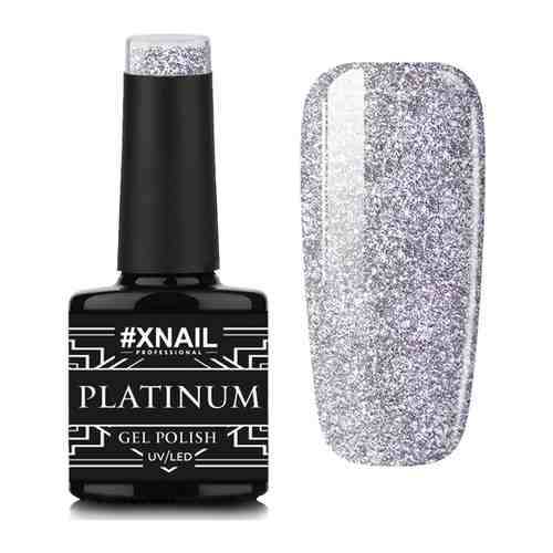 Гель лак XNAIL PROFESSIONAL Platinum жидкая фольга, для дизайна ногтей, 10 мл, № 12