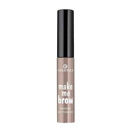 Гелевая тушь для бровей ESSENCE Make Me Brow Eyebrow Gel Mascara, 04 коричневый