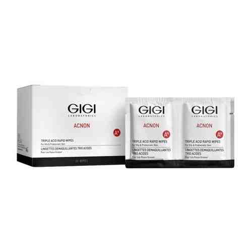 GIGI ACNON Triple Acid Rapid Wipes