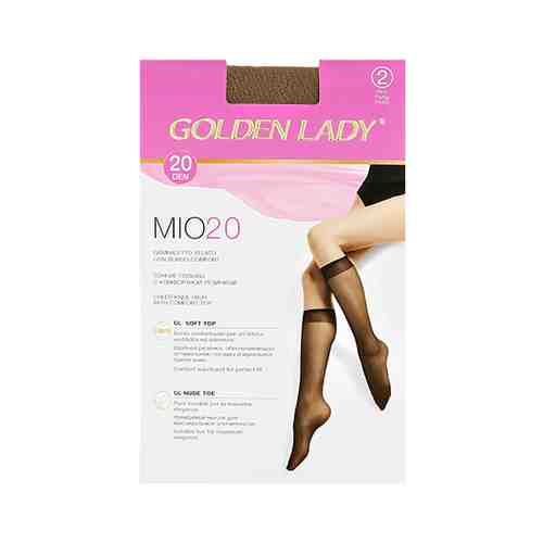 Гольфы женские GOLDEN LADY MIO 20 den Daino 2 пары арт. 209607