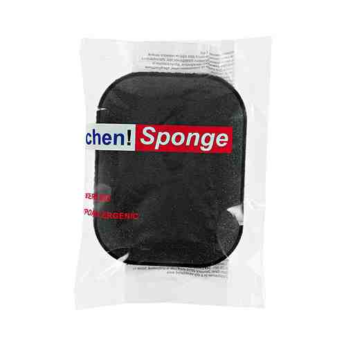 Губка универсальная KITCHEN SPONGE овальная черная арт. 166963