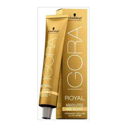 IGORA Royal крем-краска Absolutes age blend, 7-710 средний русый медный сандрэ, 60 мл