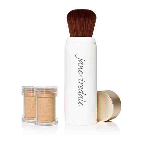 Jane Iredale Рассыпчатая основа с кистью-контейнером - Radiant - Amazing Base