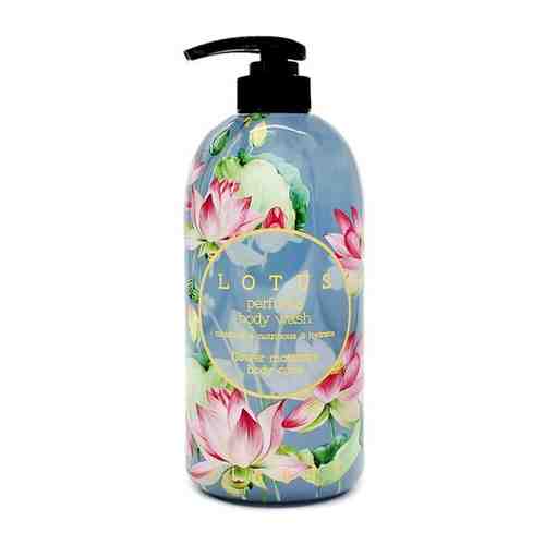 Jigott Парфюмированный гель для душа с экстрактом лотоса / Lotus Perfume Body Wash, 750 мл