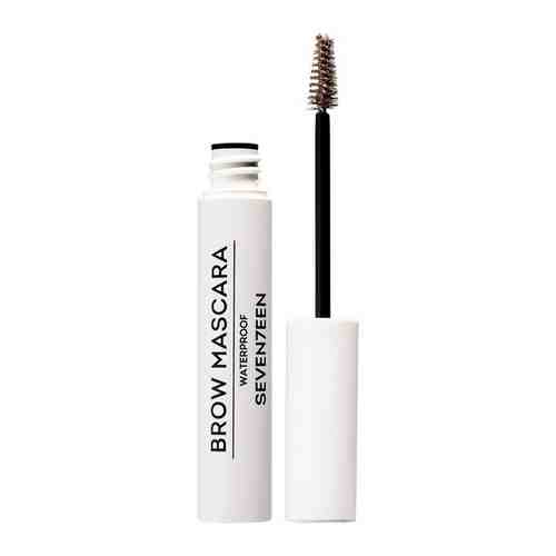 к_seventeen_тушь д/бр.водостойкая brow mascara_05 коричневый 606040005