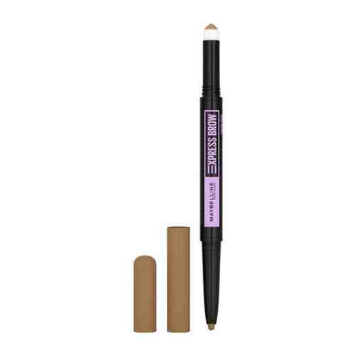 Карандаш для бровей Maybelline New York Brow Satin т.04 Темно-коричневый