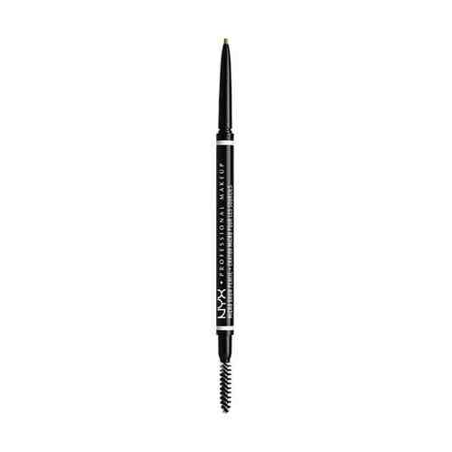 Карандаш для бровей NYX PROFESSIONAL MAKEUP MICRO BROW PENCIL тон 02 Blonde ультратонкий арт. 131309