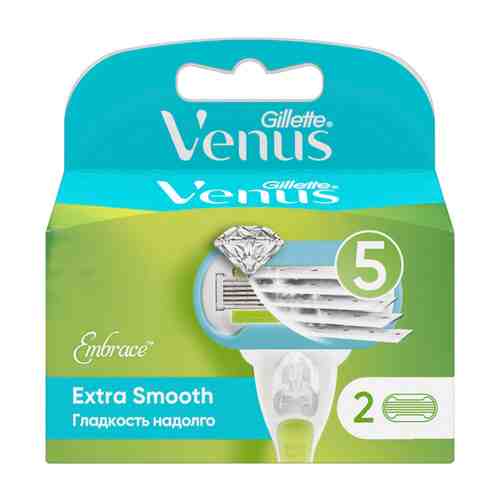 Кассеты для станка GILLETTE VENUS EMBRACE для станка 2 шт арт. 38320