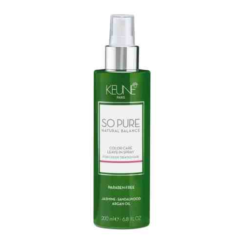 Keune So Pure Несмываемые спрей для окрашенных волос Color Care Leave-in Spray, 200 мл