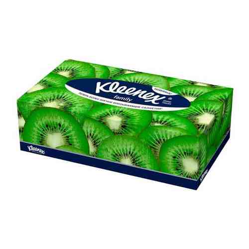 Kleenex салфетки в коробке Family 150 шт (дизайн в ассортименте)