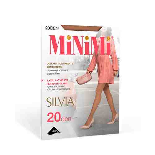 Колготки женские MINIMI SILVIA 20 den Daino р-р 4 арт. 210268