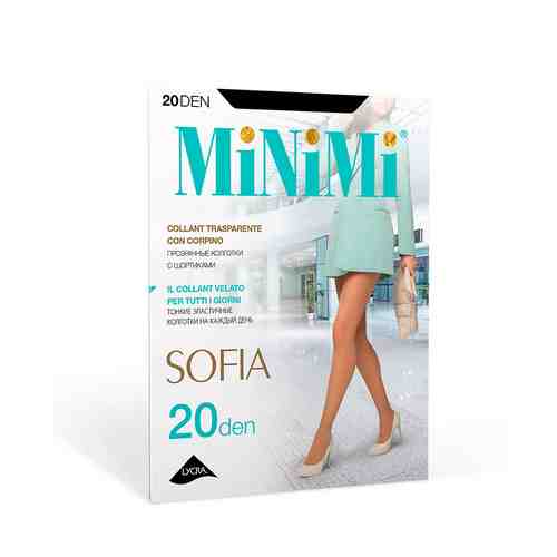 Колготки женские MINIMI SOFIA 20 den Nero р-р 2 арт. 210263