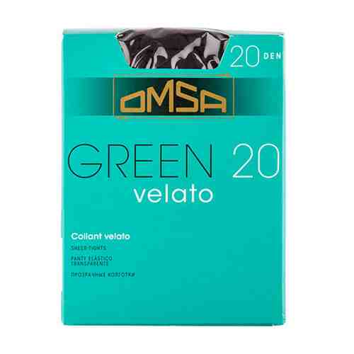 Колготки женские в коробочке OMSA GREEN 20 den Nero р-р 3 арт. 52324