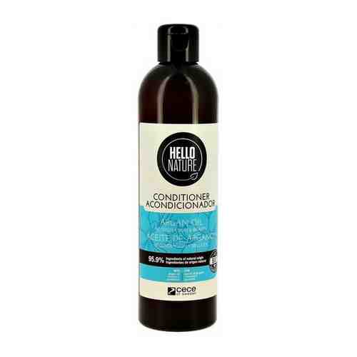 Кондиционер для волос `HELLO NATURE` ARGAN OIL с аргановым маслом (восстановление) 300 мл
