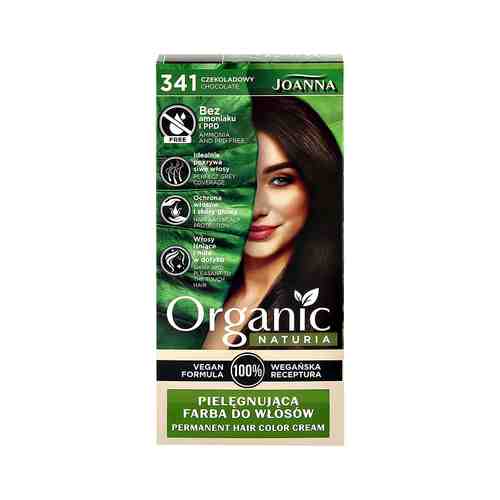 Краска для волос JOANNA ORGANIC NATURIA тон 341 шоколадный арт. 210790